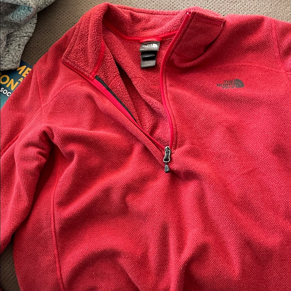 The North Face Red Fleece Jacket